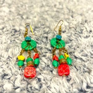 Colorful beaded Earrings